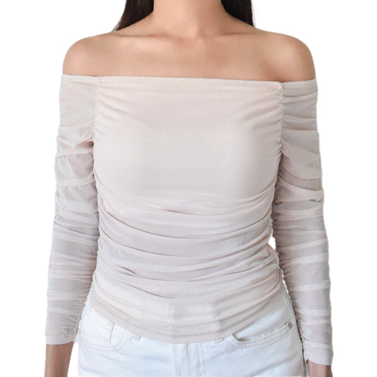 #08 Blusa con transferencia sutil Floretta